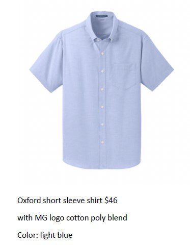 short sleeve oxford