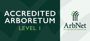 Taylor Park Arboretum Accreditation